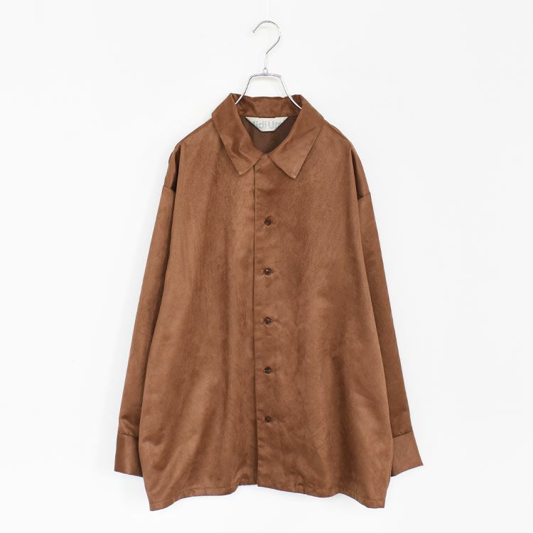 fake suede shirt フェイクスエードシャツ