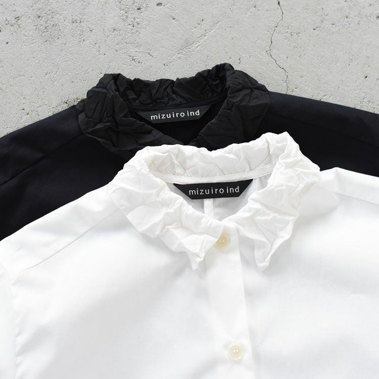 washer collar shirt ワッシャーカラーシャツ