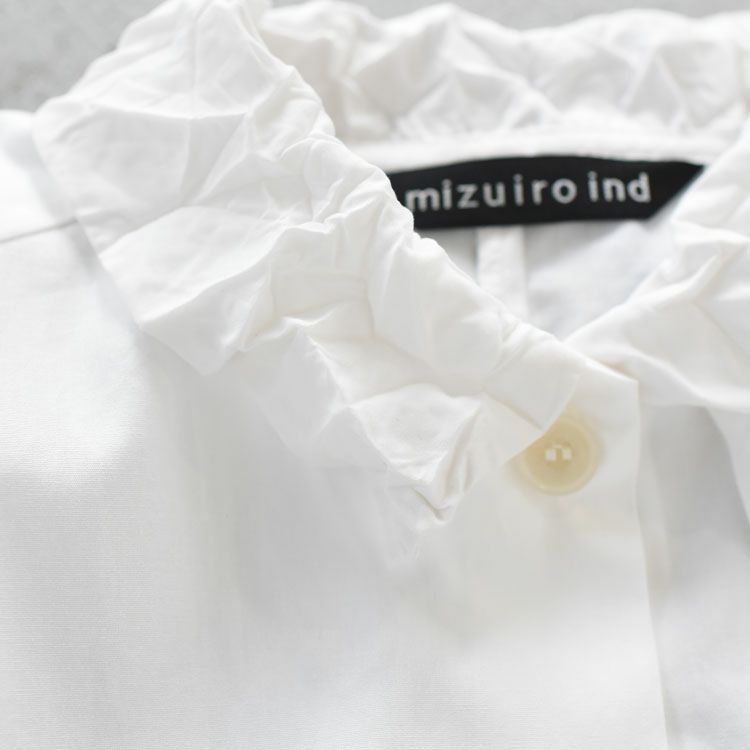 washer collar shirt ワッシャーカラーシャツ