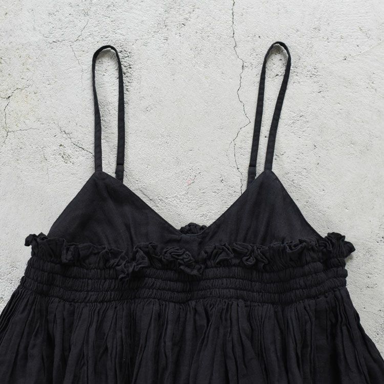 embroidery scallop cami dress エンブロイダリースカラップキャミドレス