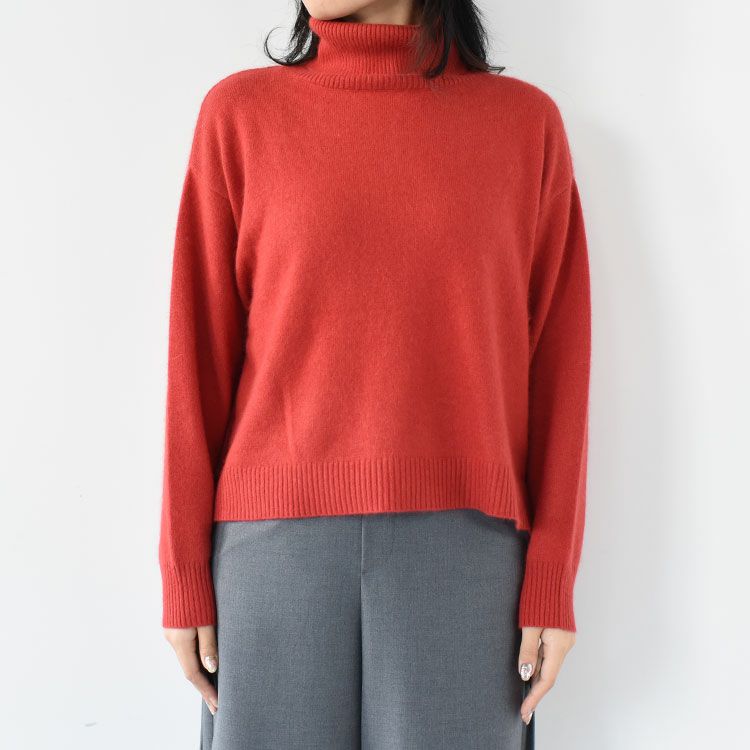 raccoon knit high neck pullover ラクーンニット ハイネックプルオーバー