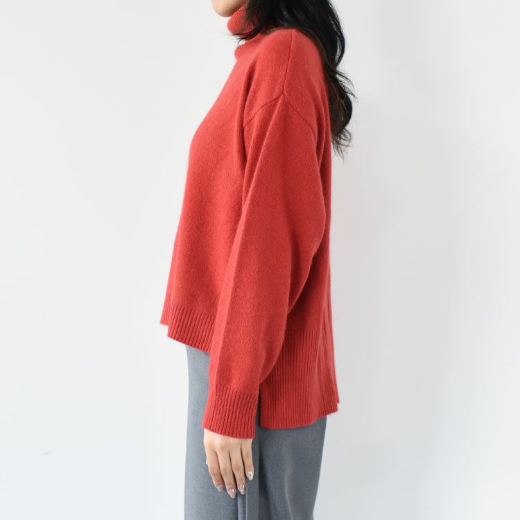 raccoon knit high neck pullover ラクーンニット ハイネックプルオーバー