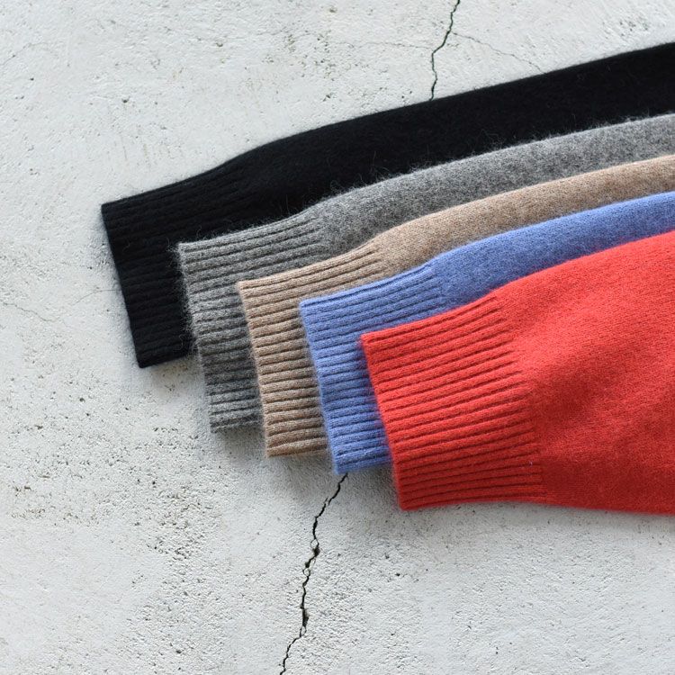 raccoon knit high neck pullover ラクーンニット ハイネックプルオーバー