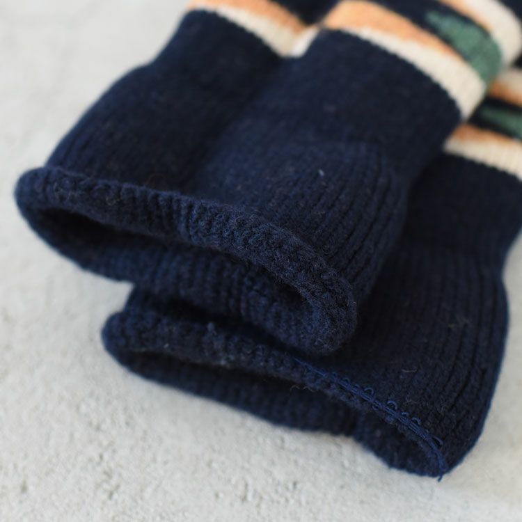 MERINO LAMBS WOOL ROOM SOCKS ”NATIVE”メリノラムウール ルームソックス "ネイティブ"