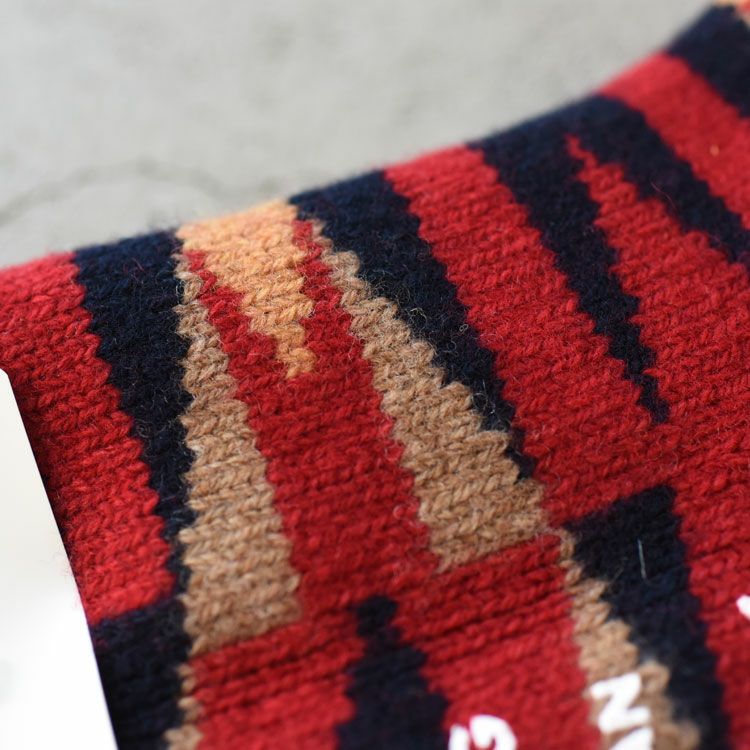 MERINO LAMBS WOOL ROOM SOCKS ”NATIVE”メリノラムウール ルームソックス "ネイティブ"