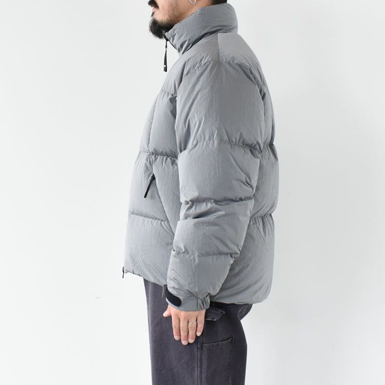 DOPE DYED RIPPLE DOWN JACKET ドープダイドリップルナイロンダウンジャケット