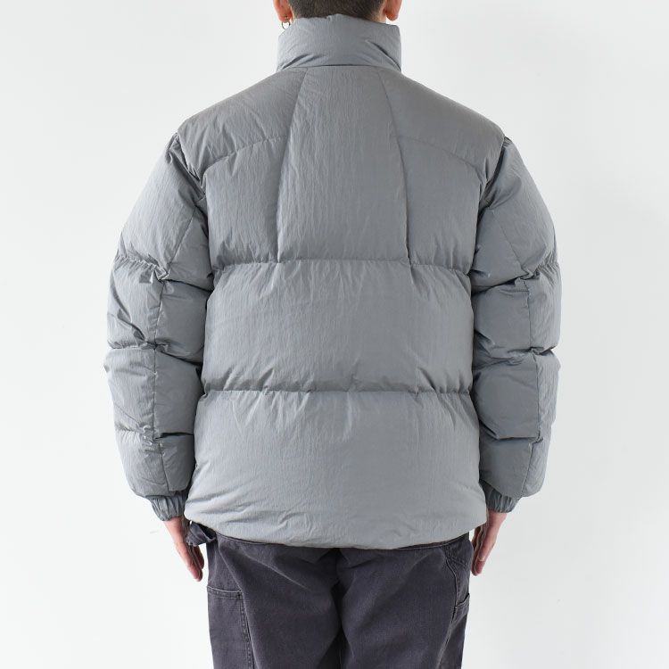 DOPE DYED RIPPLE DOWN JACKET ドープダイドリップルナイロンダウンジャケット