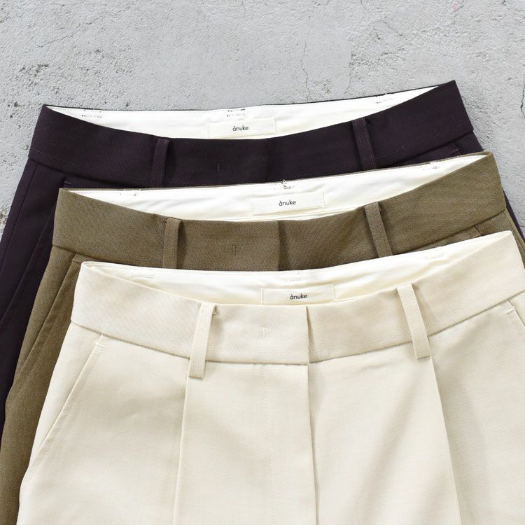 Tuck Pleats Pants タック プリーツパンツ