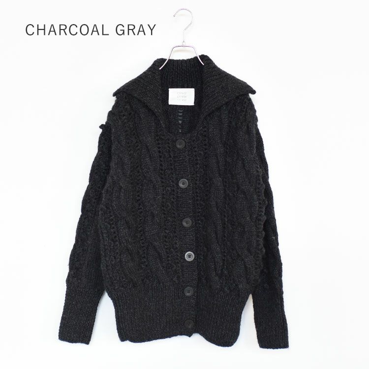 popcorn hand knit cardigan ポップコーン ハンドニットカーディガン