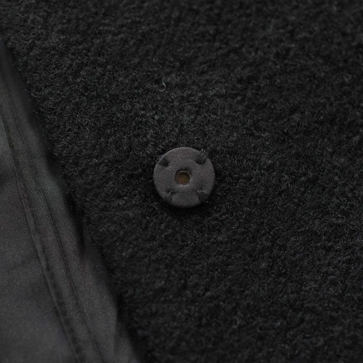 Collarless Cocoon Coat カラーレス コクーンコート