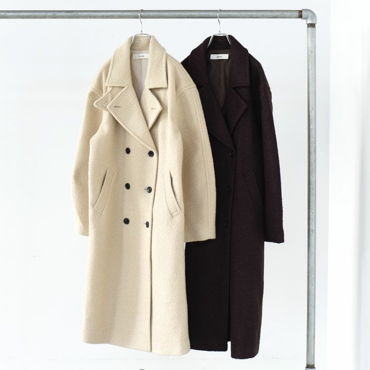Double Tweed Coat ダブルツイードコート