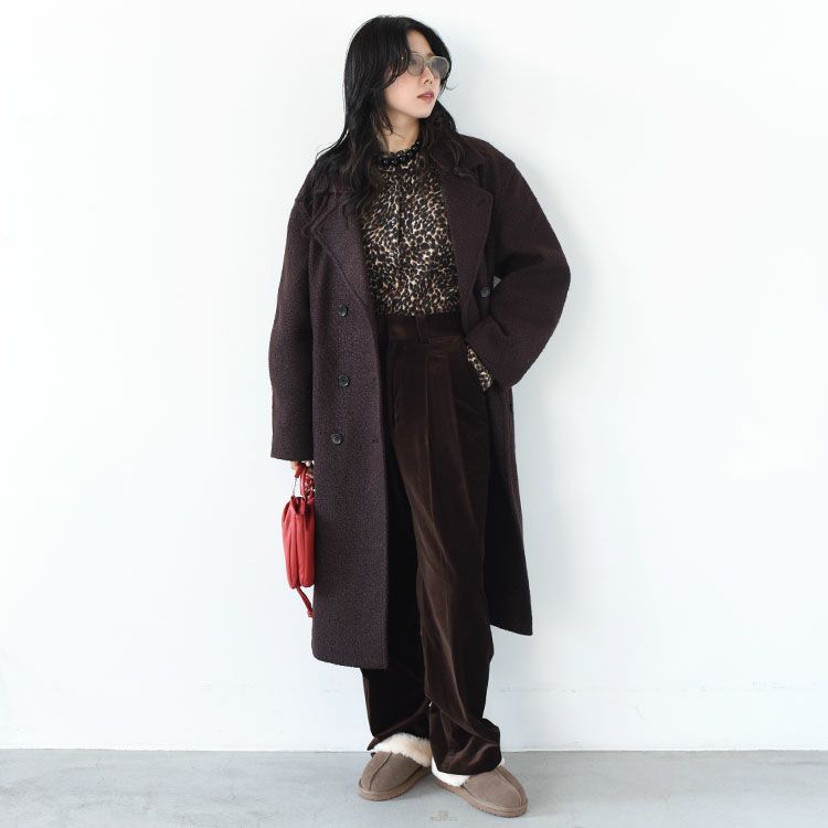 Double Tweed Coat ダブルツイードコート