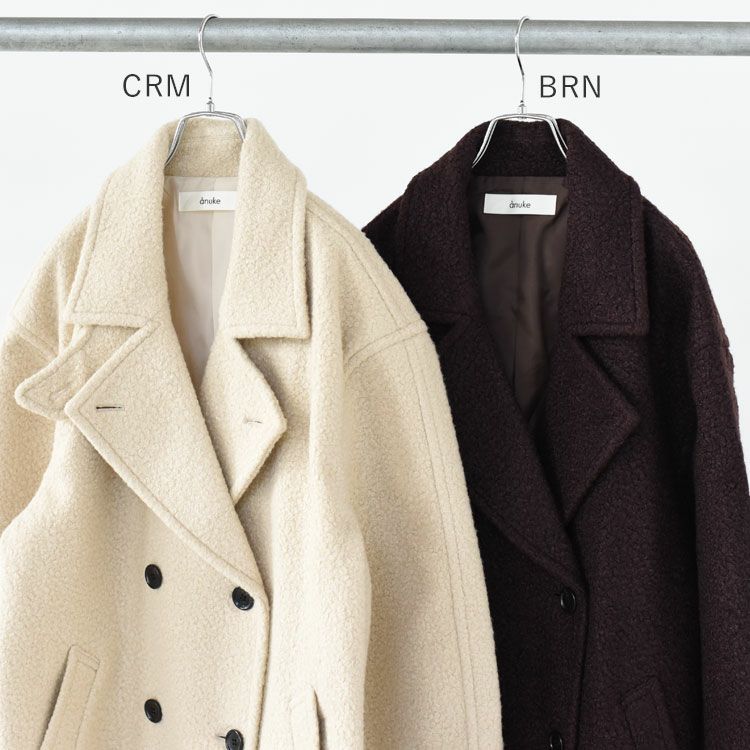 Double Tweed Coat ダブルツイードコート/62520005/anuke（アンヌーク