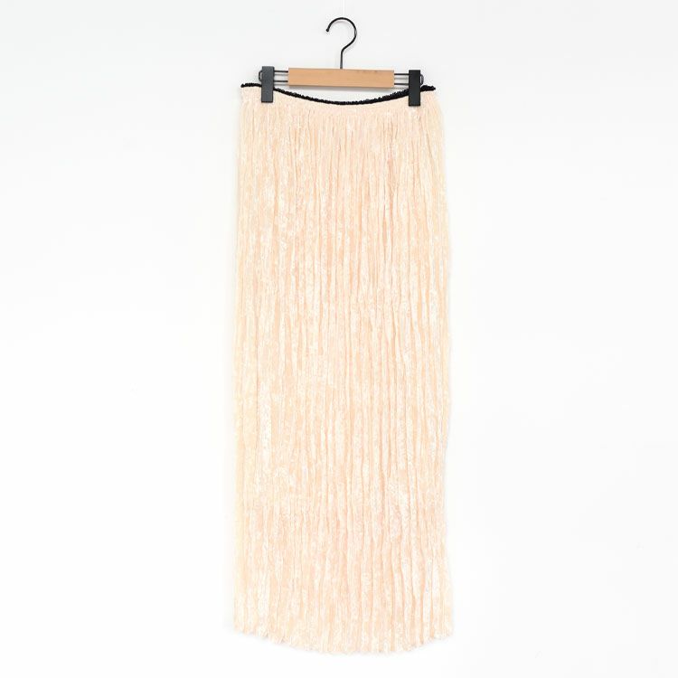 VELVET PLEATED SKIRT ベルベット プリーツスカート
