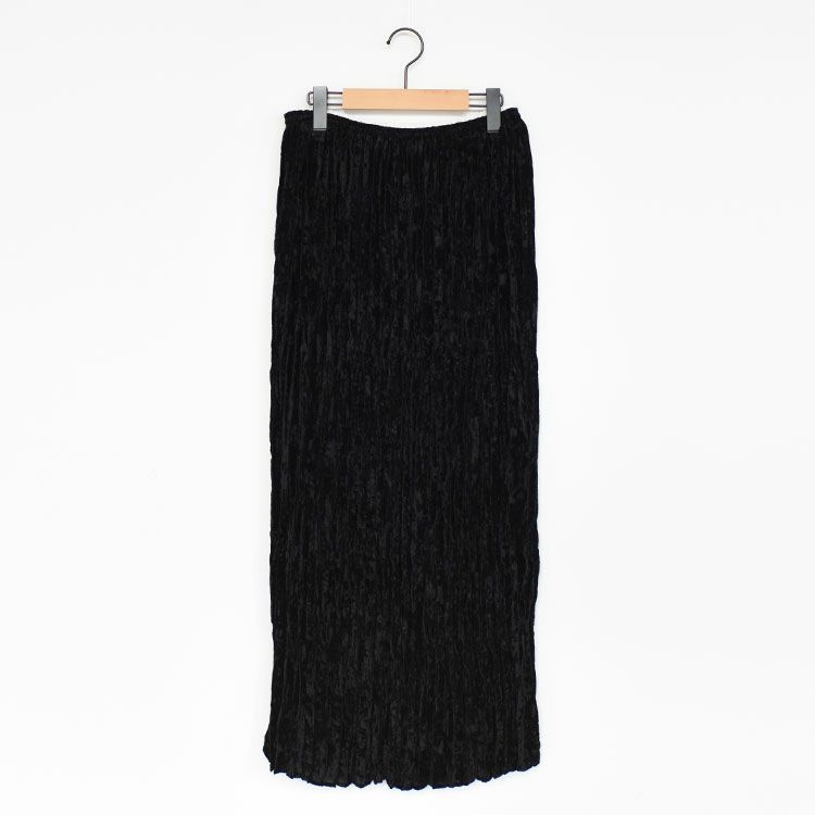 VELVET PLEATED SKIRT ベルベット プリーツスカート