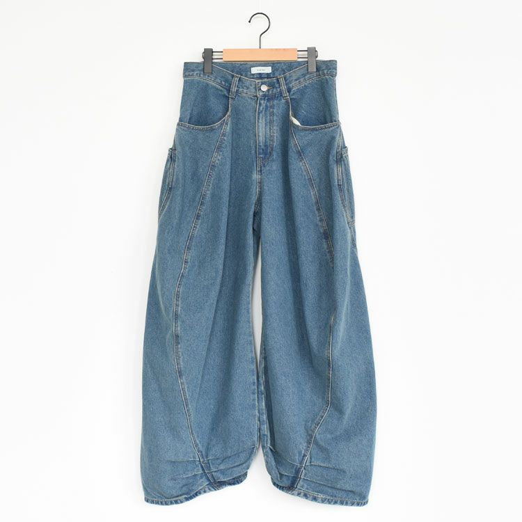 tuck design denim pants タックデザインデニムパンツ