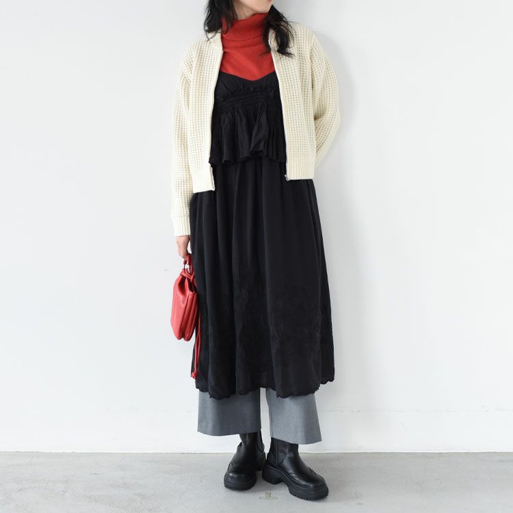 waffle zip blouson ワッフルジップブルゾン