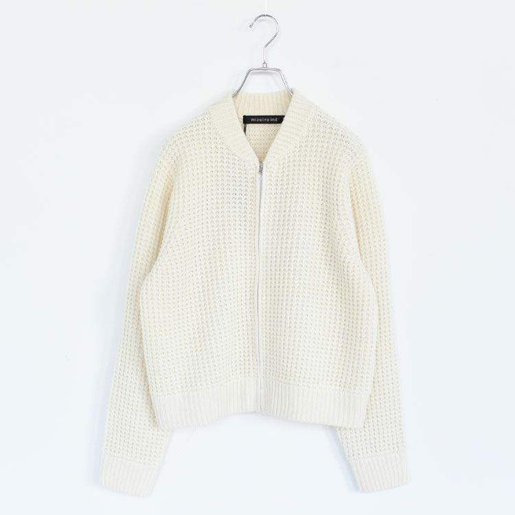 waffle zip blouson ワッフルジップブルゾン