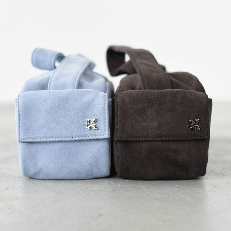 rectangle suede shoulder bag レクタングルスエードショルダーバッグ