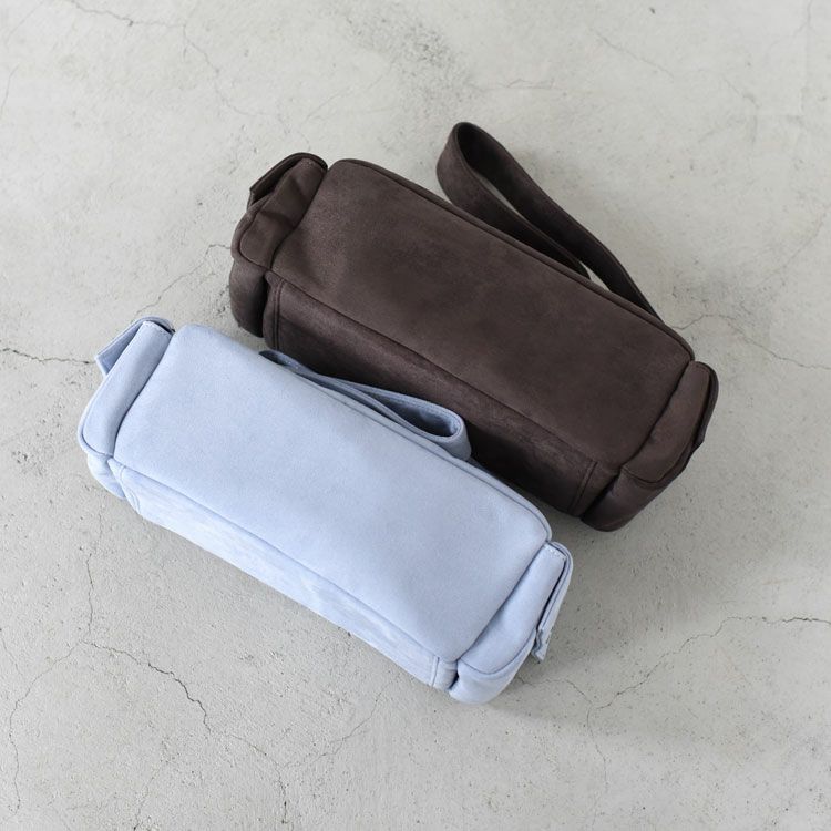 rectangle suede shoulder bag レクタングルスエードショルダーバッグ