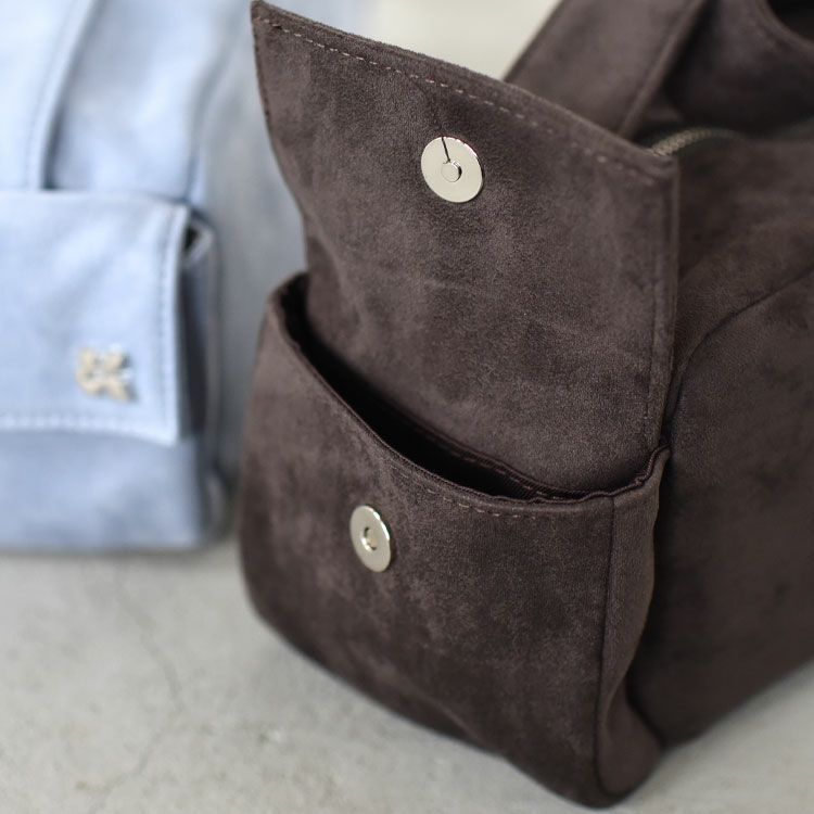 rectangle suede shoulder bag レクタングルスエードショルダーバッグ