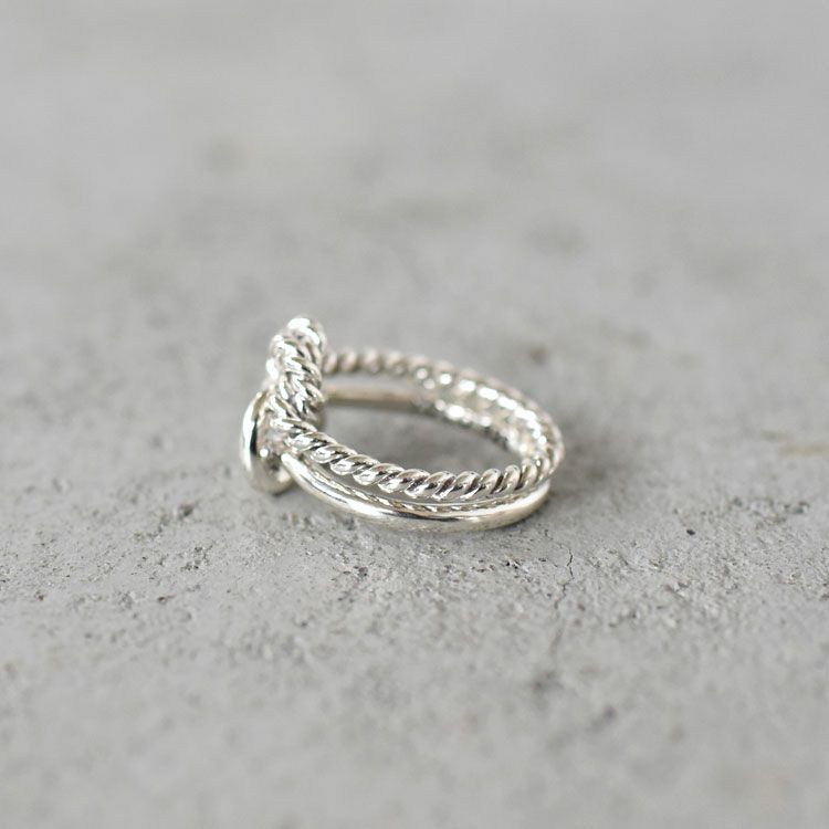 Double Knot Rope Ring
