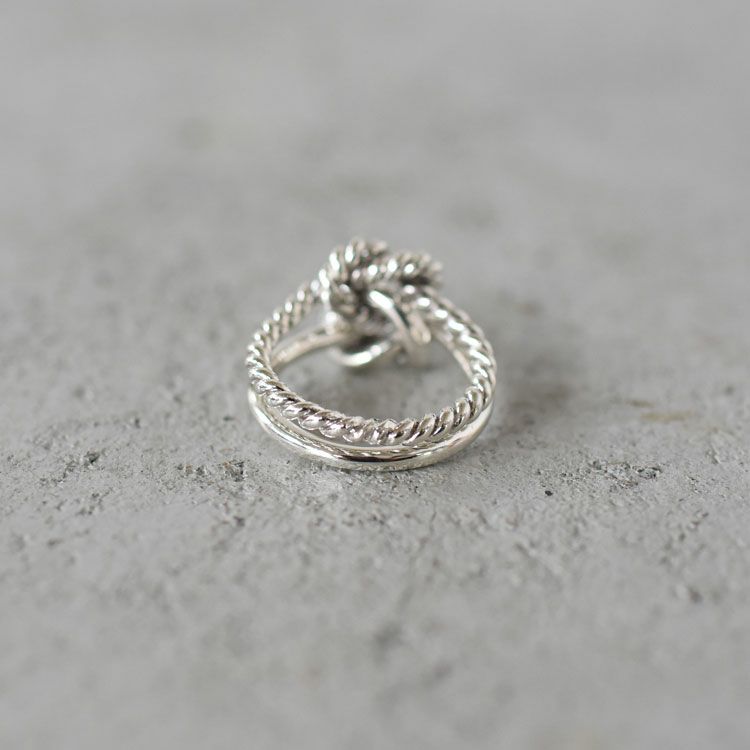 Double Knot Rope Ring