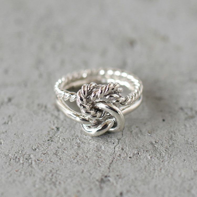 Double Knot Rope Ring