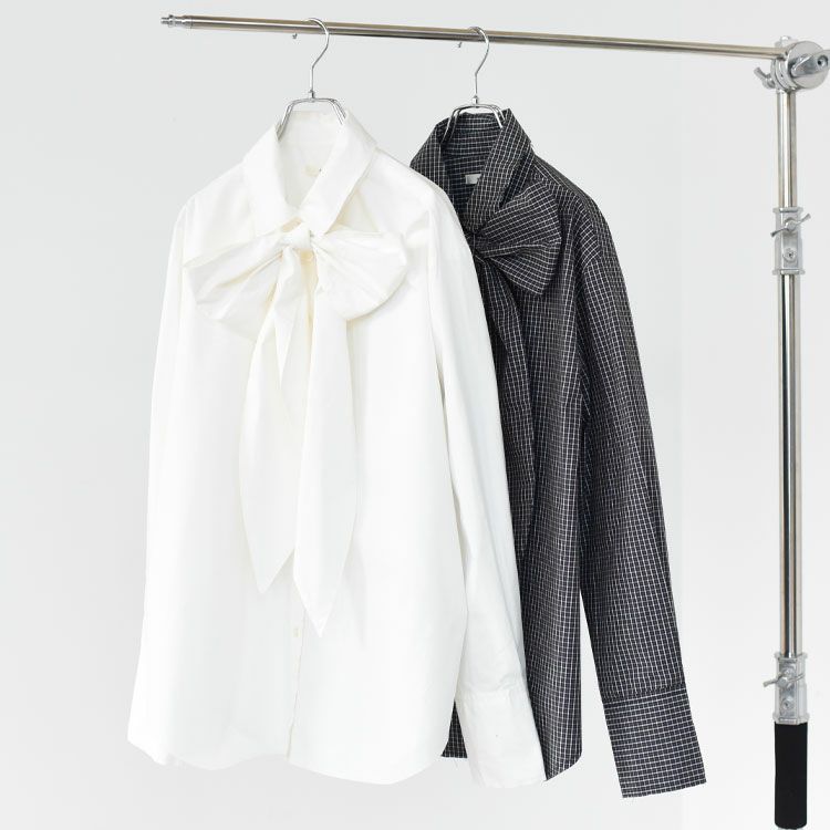 Volume Ribbon Shirts ボリュームリボンシャツ