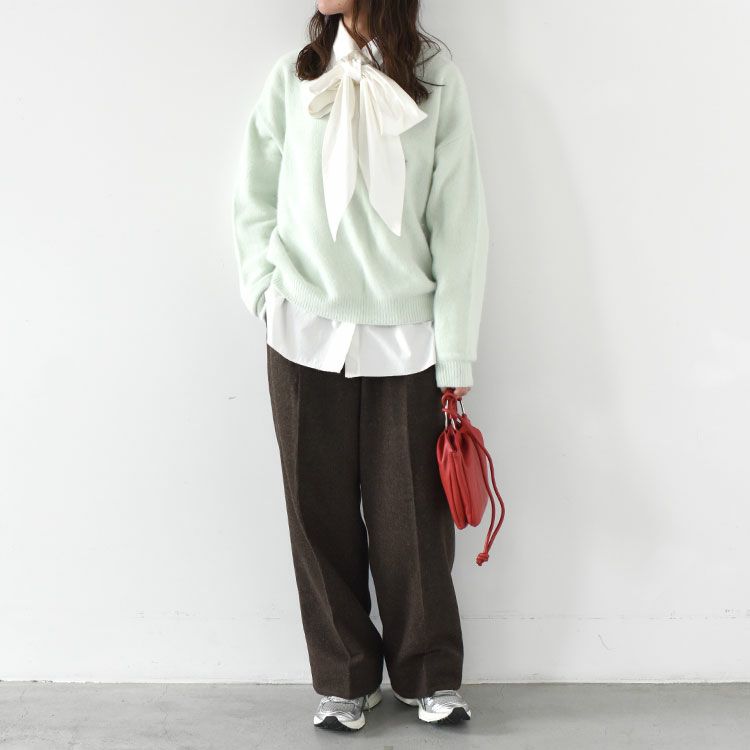 Volume Ribbon Shirts ボリュームリボンシャツ