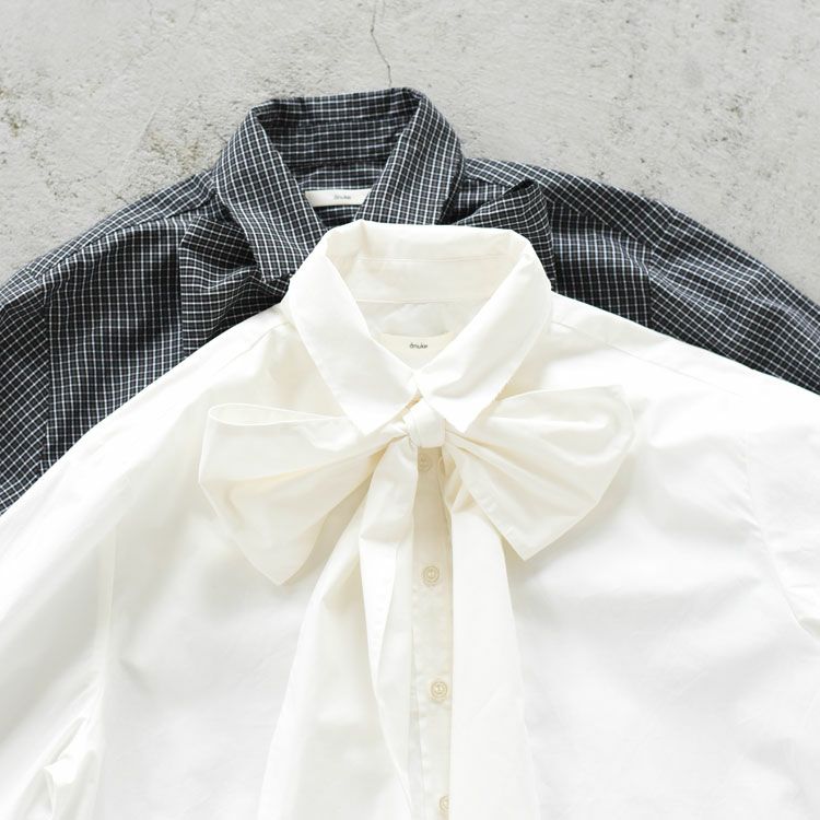 Volume Ribbon Shirts ボリュームリボンシャツ