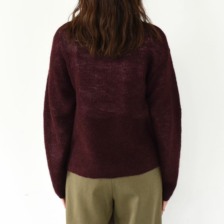 Mohair Ribbontie Knit モヘア リボンタイ ニット