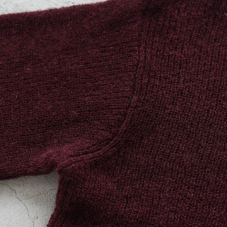 Mohair Ribbontie Knit モヘア リボンタイ ニット