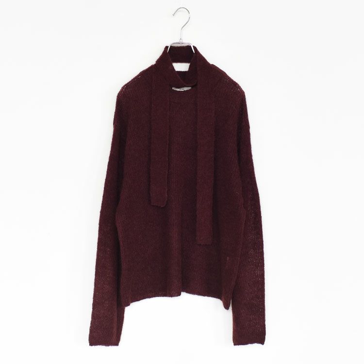 Mohair Ribbontie Knit モヘア リボンタイ ニット
