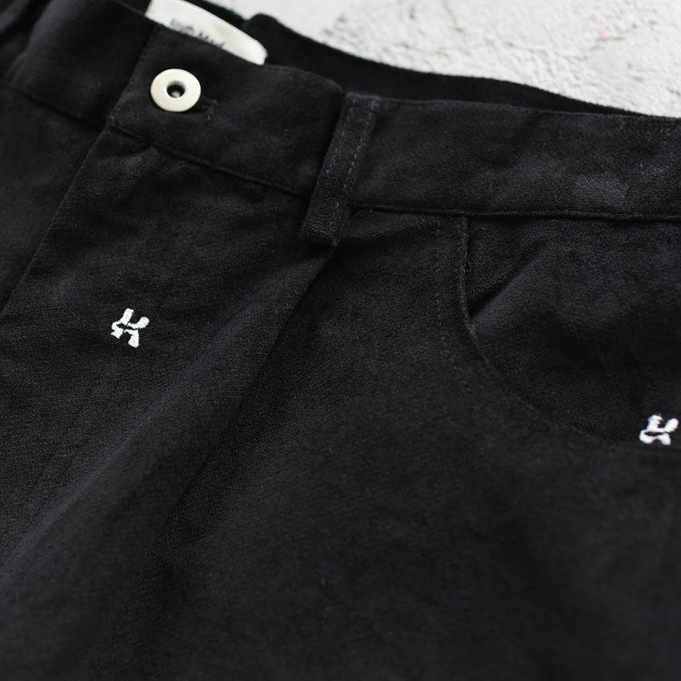K motif velveteen pants(unisex) kモチーフベルベティーンパンツ
