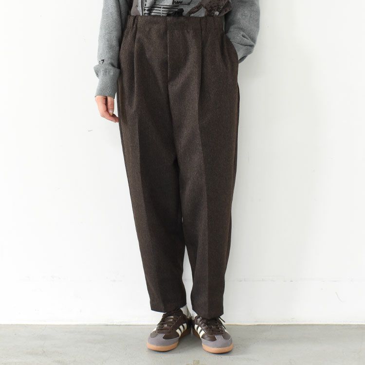 center press wide pants センタープレスワイドパンツ