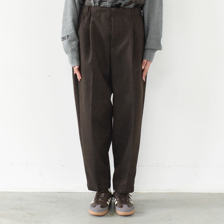 center press wide pants センタープレスワイドパンツ