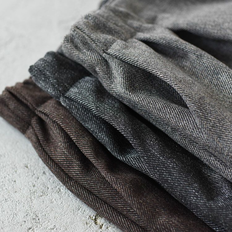 center press wide pants センタープレスワイドパンツ