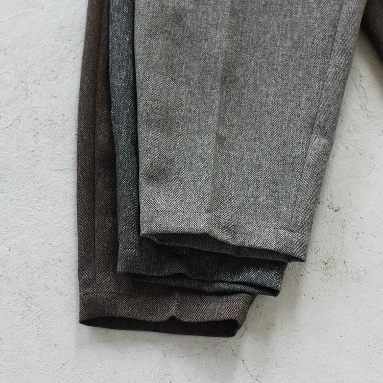 center press wide pants センタープレスワイドパンツ