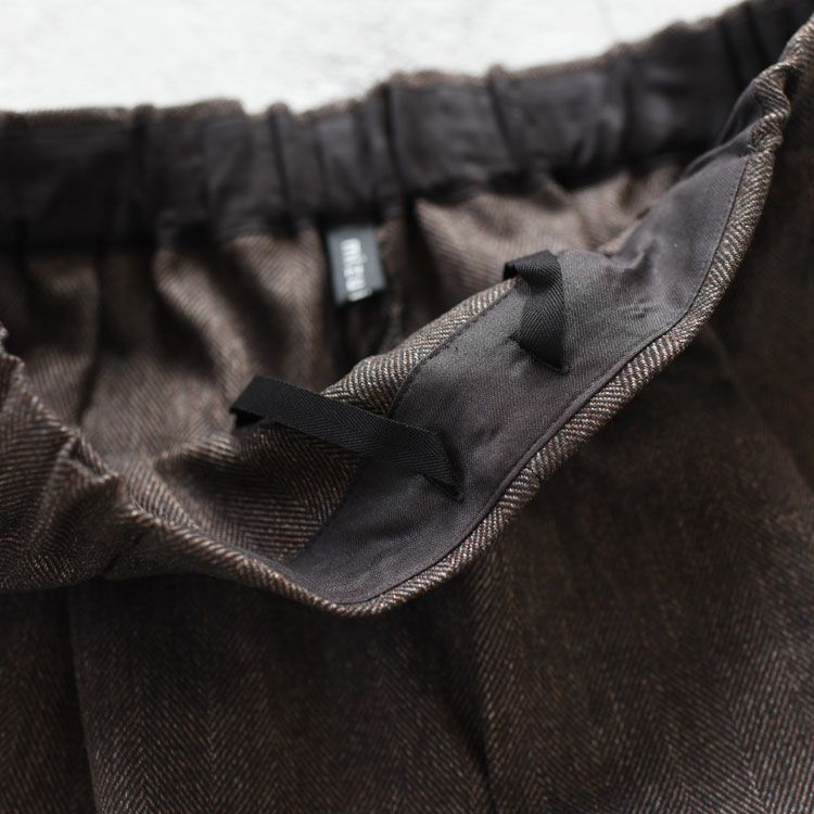 center press wide pants センタープレスワイドパンツ