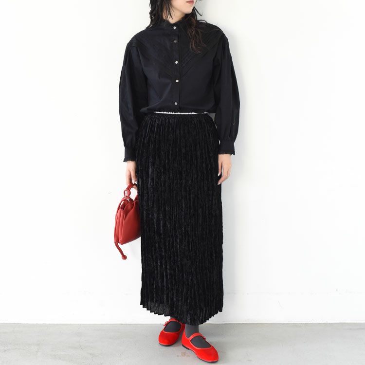 PIN-TUCK LACE BLOUSE ピンタック レースブラウス