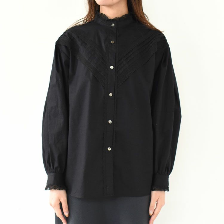 PIN-TUCK LACE BLOUSE ピンタック レースブラウス