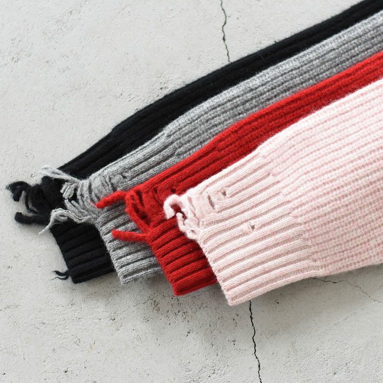 buttoned high-neck knit ボタンハイネックニット