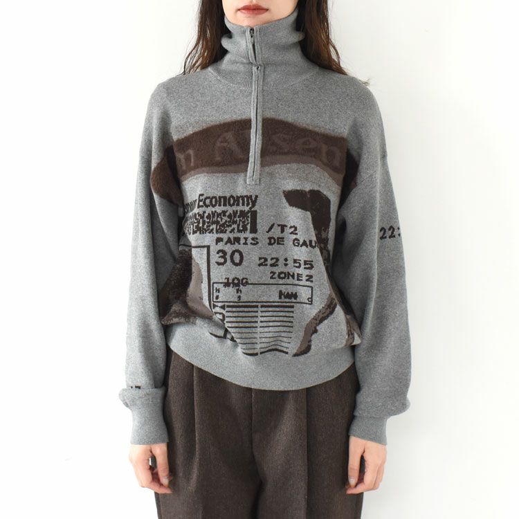 concept jacquard knit コンセプトジャカードニット