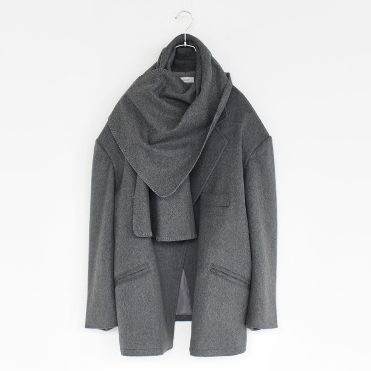 muffler overlay jacket(unisex) マフラーオーバーレイジャケット