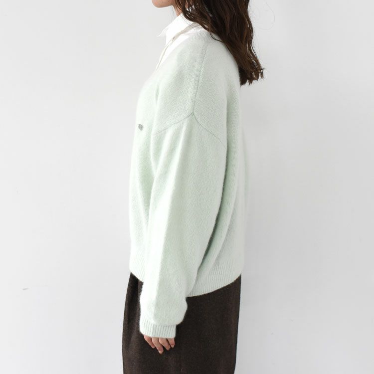 fox v-neck knit -xmas edition フォックスvネックニット