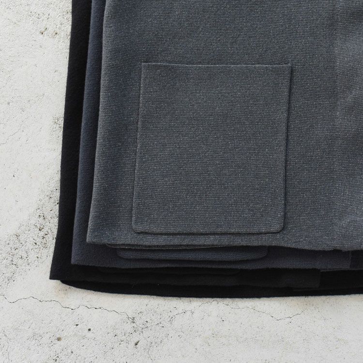 wide vest with collar ワイドベストウィズカラー