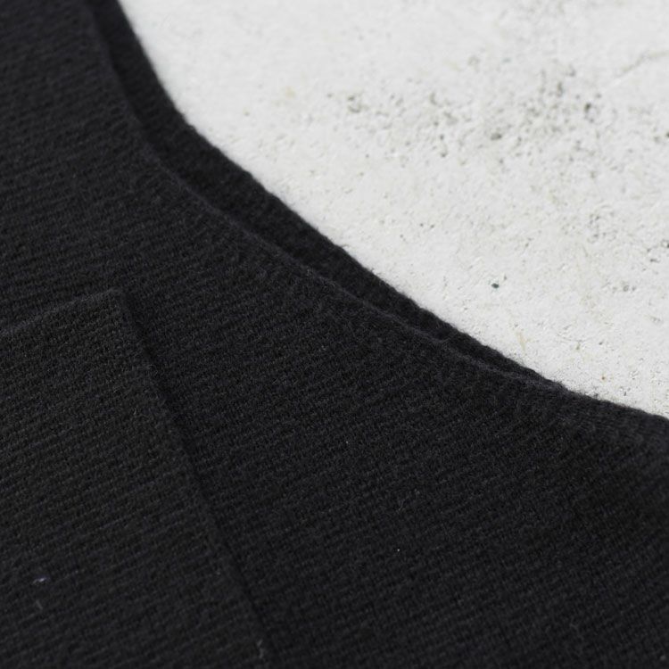 wide vest with collar ワイドベストウィズカラー