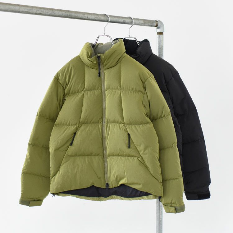 DOPE DYED RIPPLE DOWN JACKET ドープダイドリップルナイロンダウン