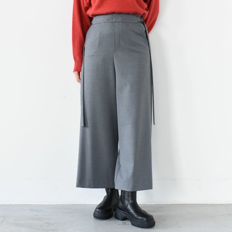 LOHEN サイドバックルパンツ　38 ブラック side buckle pants サイドバックルパンツ/4-260064/mizuiro ind